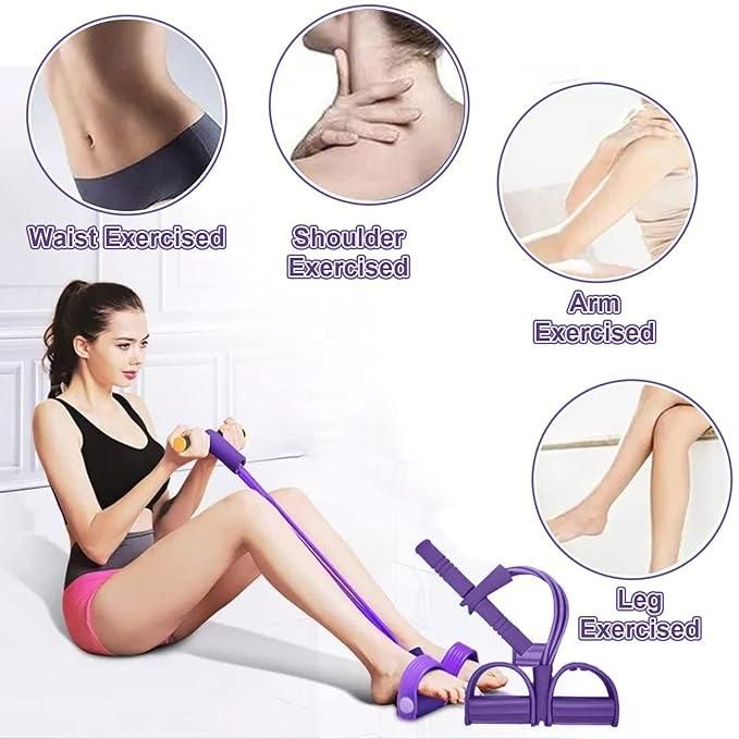 Multi Workout Pedal Puller Resistance Band for Fitness Freaks