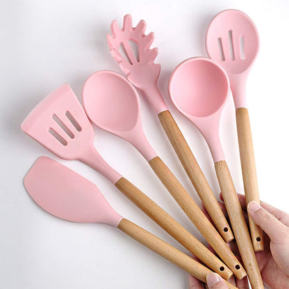 12pcs Non-Stick Silicone Cooking Set