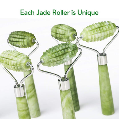 Jade Roller and Gua Sha for Face-3 in 1 Kit Facial Massager Tool