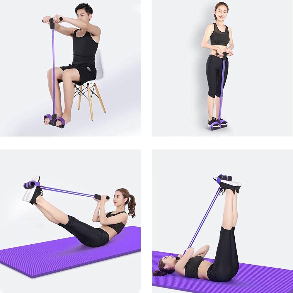 Multi Workout Pedal Puller Resistance Band for Fitness Freaks