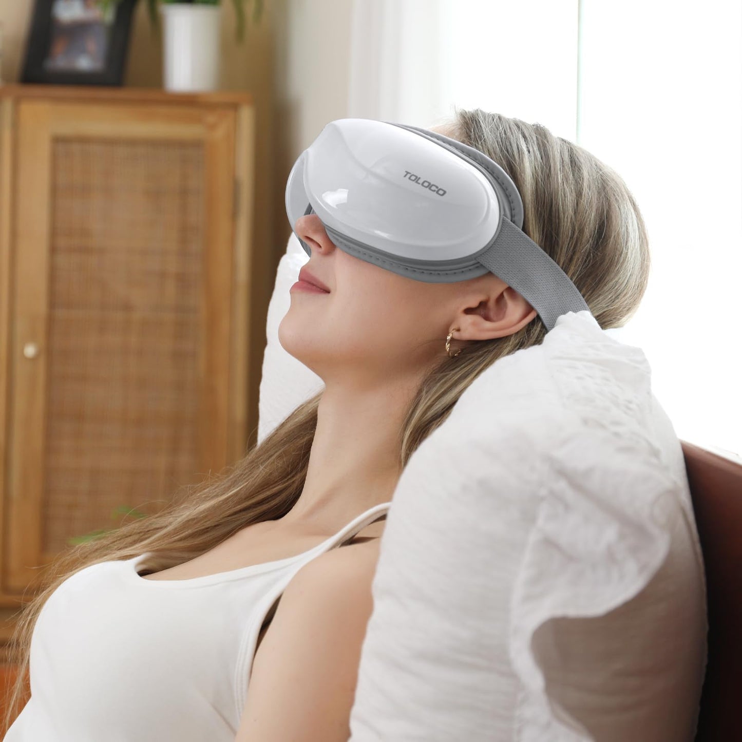 Heated Eye Mask Massager