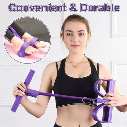 Multi Workout Pedal Puller Resistance Band for Fitness Freaks