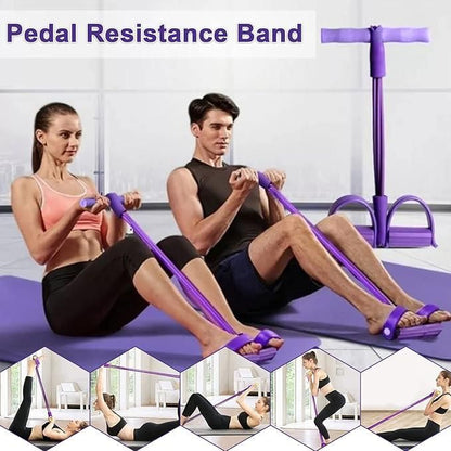 Multi Workout Pedal Puller Resistance Band for Fitness Freaks