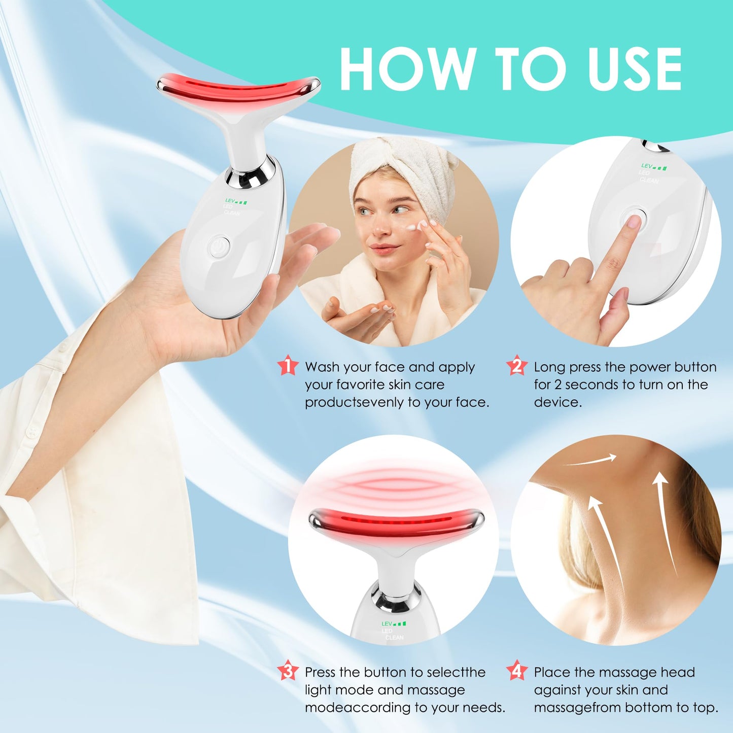 Facial Massager for Face and Neck