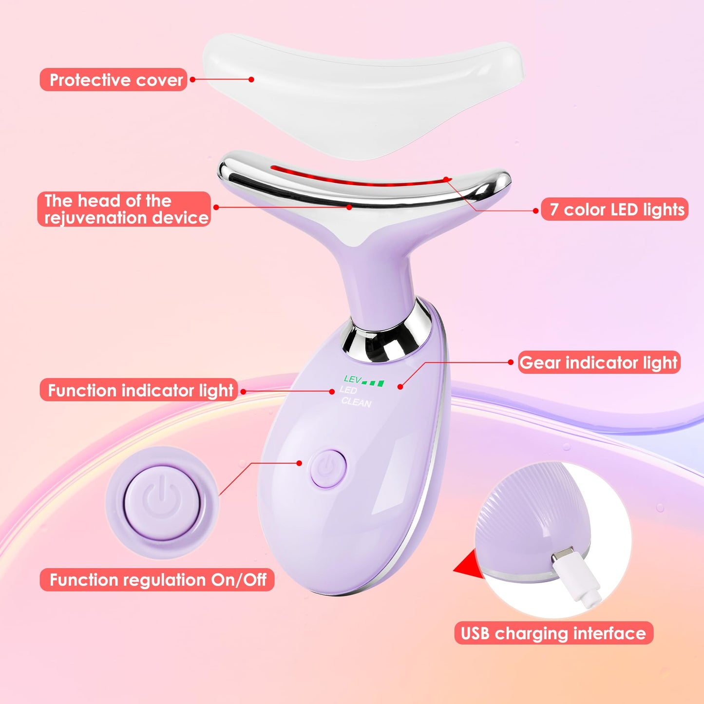 Facial Massager for Face and Neck