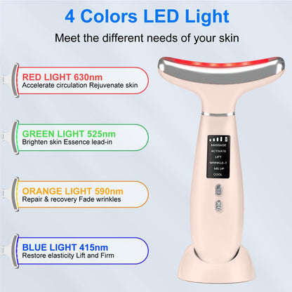 Red Light Therapy Facial Massager