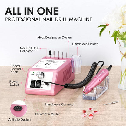 Finger Toe Electric Nail Care Drill