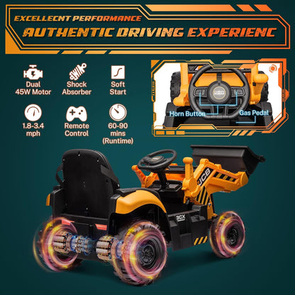 JCB Electric Loader Toy